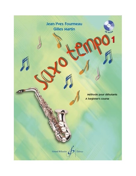 Martin et Fourmeau - Saxo Tempo V.1 avec CD Martin et Fourmeau - Saxo Tempo V.1 avec CD