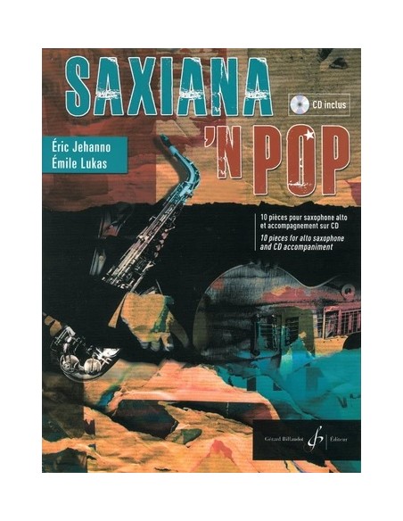 Lukas et Jehanno - Saxiana 'n Pop + CD