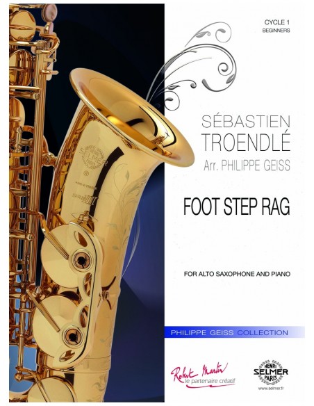 Troendlé - Foot Step Rag saxophone alto et piano
