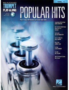 Trumpet Play-Along V.1- Popular Hits + audio