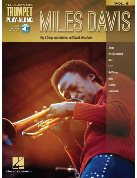Trumpet Play-Along V.6 - Miles Davis + audio