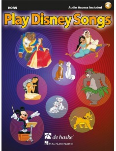Play Disney Songs pour Cor en Fa + CD