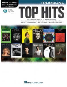 Top Hits pour Trombone + audio