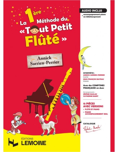 Sarrien-Perrier - 1ère Méthode du Tout Petit Flûté + audio