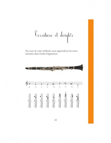 Fléchier - 1ère Méthode du Tout Petit Clarinettiste + audio