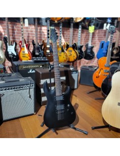 SCHECTER - DAMIEN-6 BLACK SATIN 2