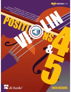 Dezaire - Violin Position 4 & 5 + CD