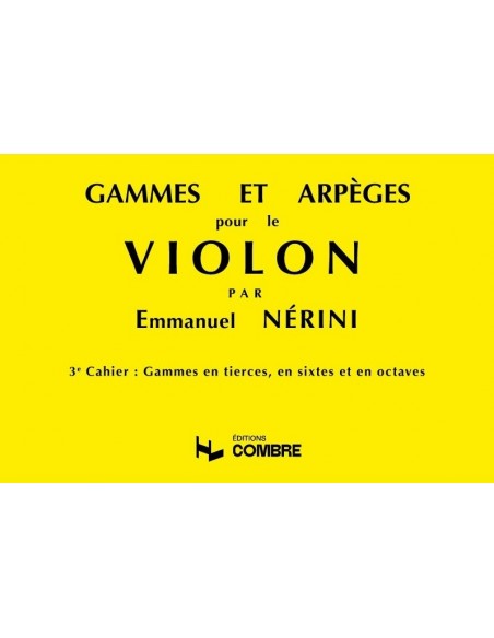 Nerini - Gammes et Arpèges Volume 3 Nerini - Gammes et Arpèges Volume 3