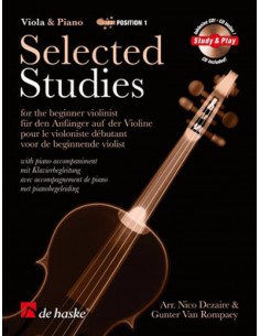 Dezaire - Selected Studies for Viola + CDs