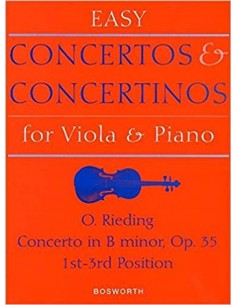 Rieding - Concerto en Si mineur Op.35 Alto / Piano
