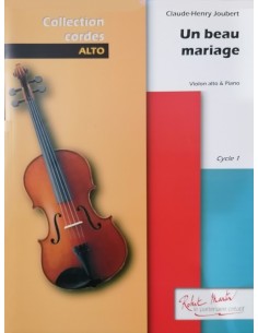 Joubert - Un Beau mariage ! violon alto et piano