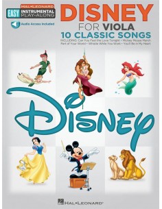 Disney for Viola - 10 Classic Songs + audio