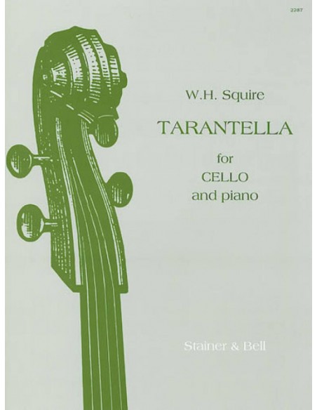 Squire - Tarentella Op.23 pour violoncelle et piano Squire - Tarentella Op.23 pour violoncelle et piano