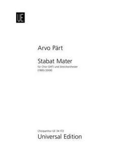 Arvo Part - Stabat Mater - 3 voix et orchestre à cordes