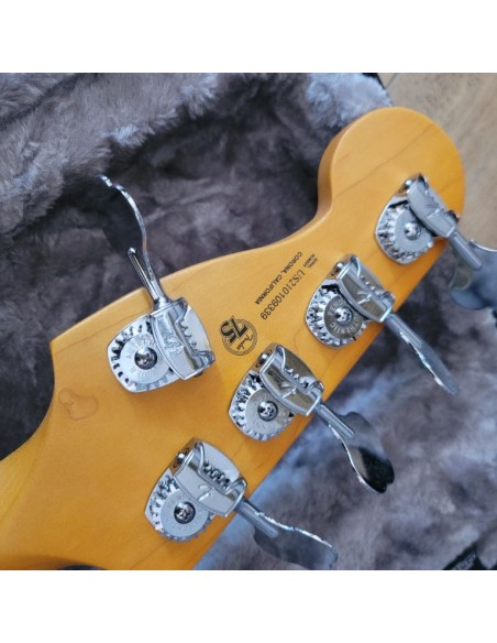Steel Music - JAZZ BASS ULTRA 5 CORDES ARTIC PEARL COMME NEUVE Steel Music - JAZZ BASS ULTRA 5 CORDES ARTIC PEARL COMME NEUVE