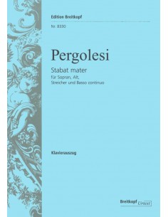 Pergolese - Stabat Mater - Chant et piano