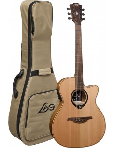 LAG HYVIBE HV10ACE Auditorium Cutaway Electro