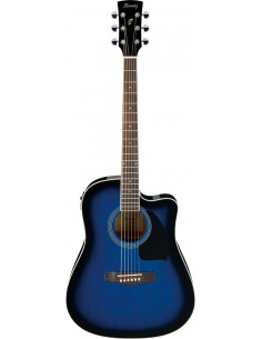 IBANEZ PF15ECE TBS TRANS BLUE SUNBURST